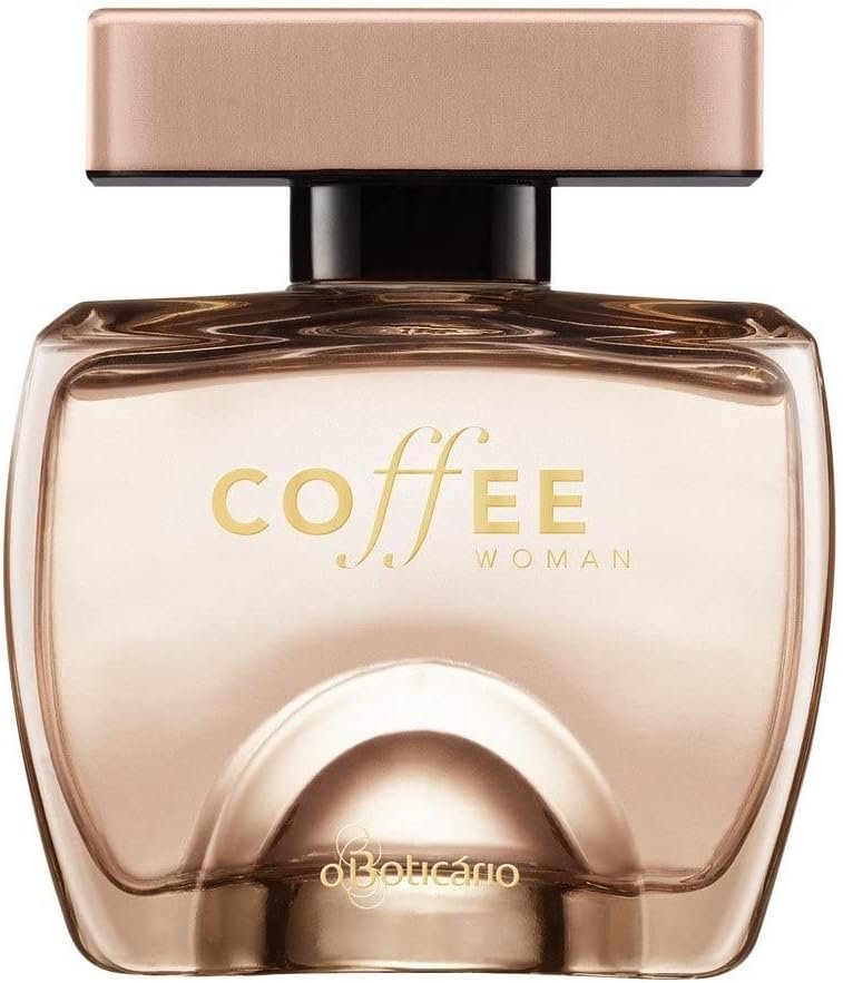 Frasco de um perfume da linha Coffee Woman de O Boticário