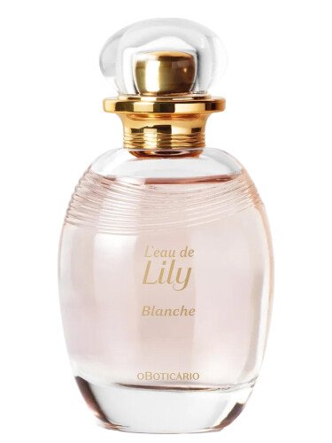 Frasco do perfume O Boticário Leau de Lily Blanche